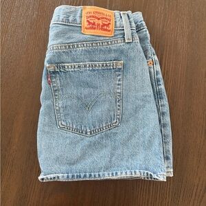 Levi's Light Blue Denim Mini Skirt